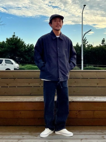 ブラック×ブラックデニム