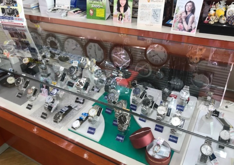 草加市の時計店：清水時計店