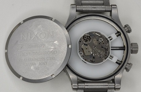 NIXON51-30の電池交換の際はパッキン交換が必要？