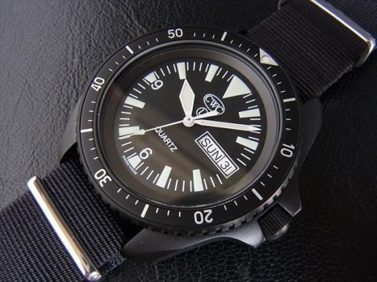 CWC ロイヤル ネイビー SBS ダイバーズ クオーツ デイデイト