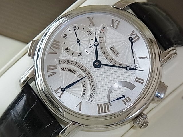 モーリスラクロア マスターピース ダブルレトログラード MP7018-SS001-110