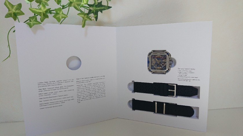 CIGA Design Ｘシリーズは替えベルトが付属