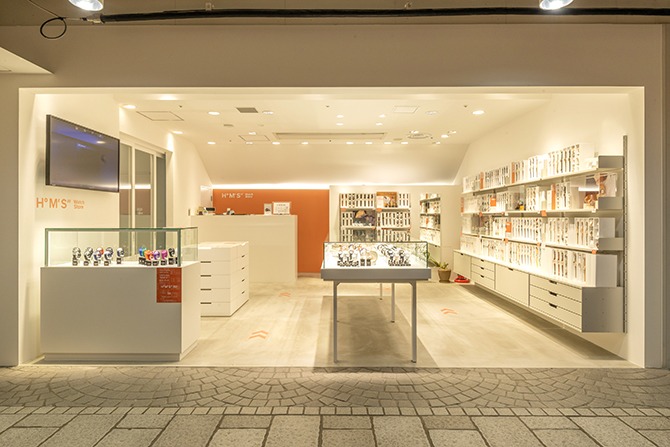 札幌市北区の時計店：H°M'S  WatchStore 札幌パセオ店