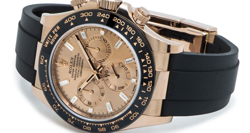 デイトナ K18RG 116515LNA 11Pダイヤの買取相場