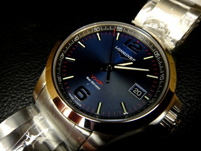 ロンジンコンクエストVHPクォーツのレビュー