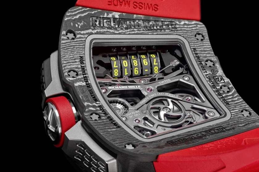 RM 70-01　TOURBILLON ALAIN PROSTの特徴