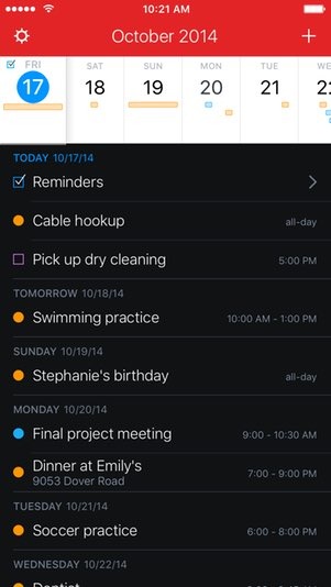Fantastical 2 for iPhone