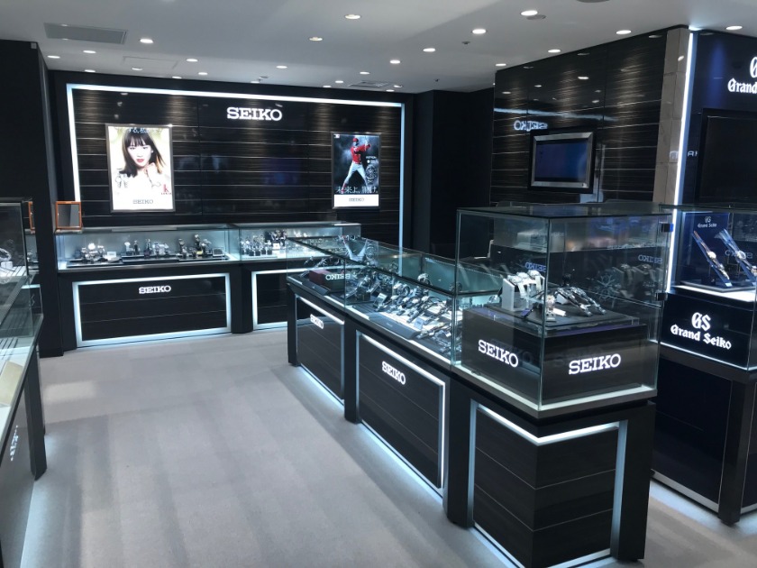 セイコープレミアムウオッチサロン 小倉井筒屋