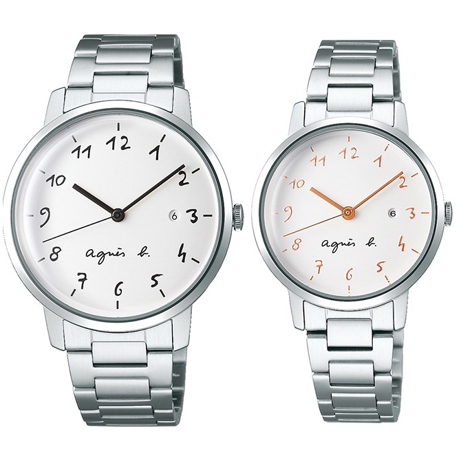 アニエスべーのペアウォッチ(腕時計)：FCRK991＆FCSK935
