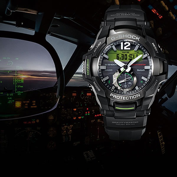 緑のデジタル表示は視認性に難がある