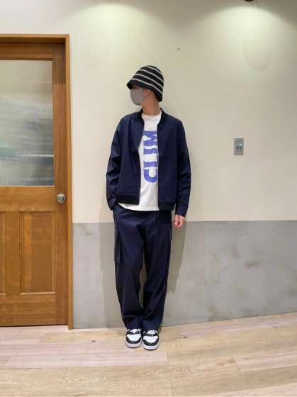 MA−1(黒)おしゃれコーデ⑧CIAOPANIC TYPY