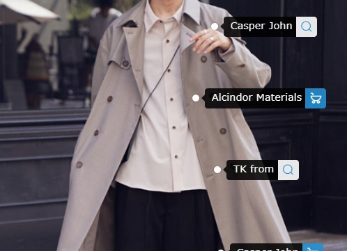 雨の日用アイテム1：トレンチコート