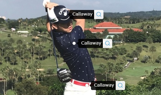 キャロウェイ 半袖ゴルフウェア