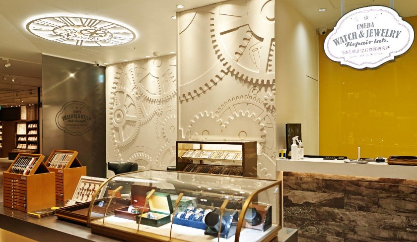 大阪の修理人気店：時計宝石修理研究所 梅田店