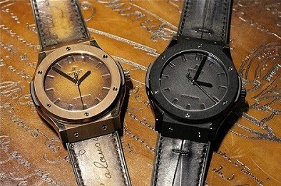 ウブロ(HUBLOT)×ベルルッティのコラボ時計
