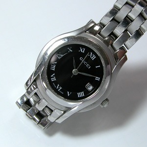 グッチ(GUCCI)  5500L ブラック文字盤