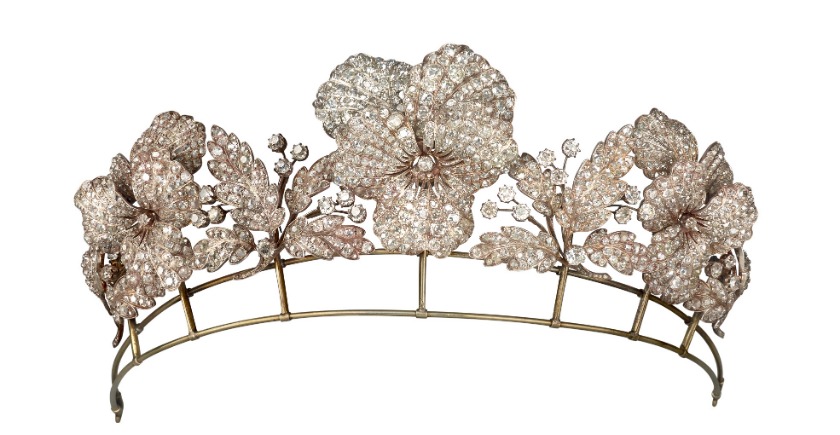 パンジーのティアラ