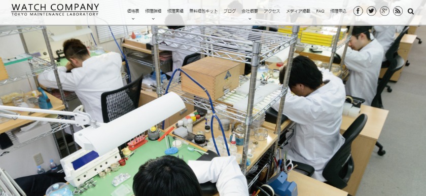 大阪の人気修理店：ウォッチカンパニー 大阪梅田店