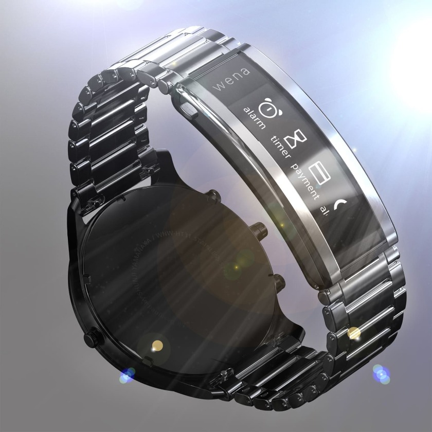 ②大画面タッチディスプレイ