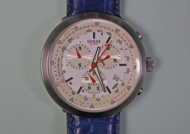 GUESS クロノグラフ インデックス修理料金の目安