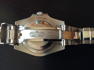 ロレックス　ベルト　梨地