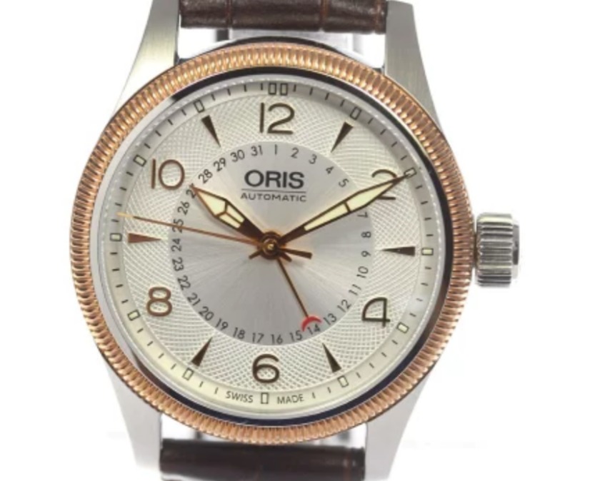 オリス"ポインターデイト"01 754 7679 4361-07 5 20 77FC