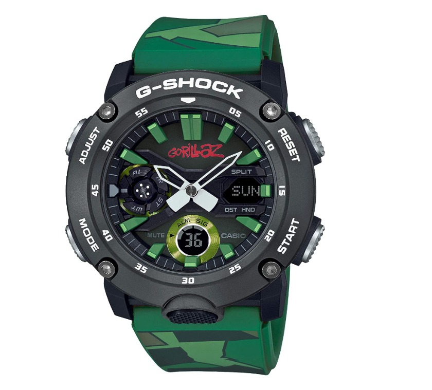 GORILLAZコラボ　GA-2000GZ-3AJR