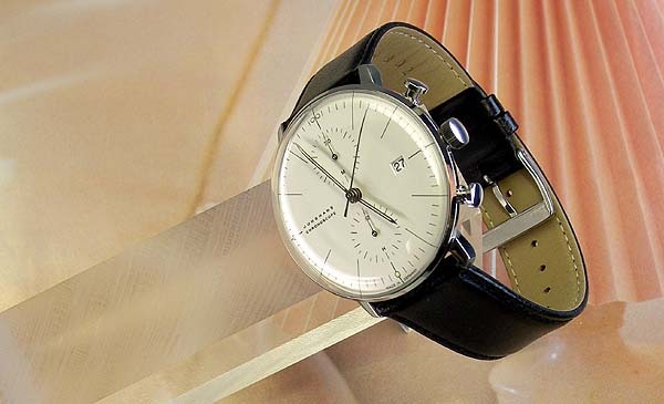 ユンハンス マックスビル クロノスコープ