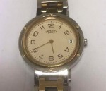 エルメス　クリッパー コンビゴールド