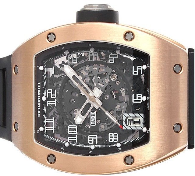 リシャールミル スケルトン オートマチックRM010RGの買取相場