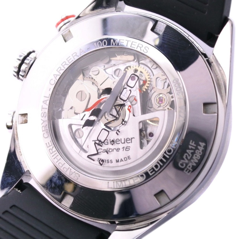 タグホイヤー"カレラ クロノグラフ"の魅力2：精度が高い