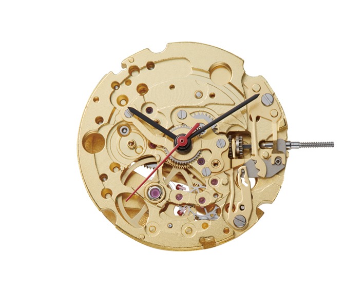 ミヨタ製ムーブメント使用