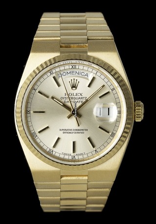 オイスタークォーツ デイデイト