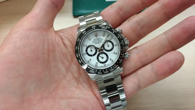 ①ロレックス コスモグラフ デイトナ 116500LN