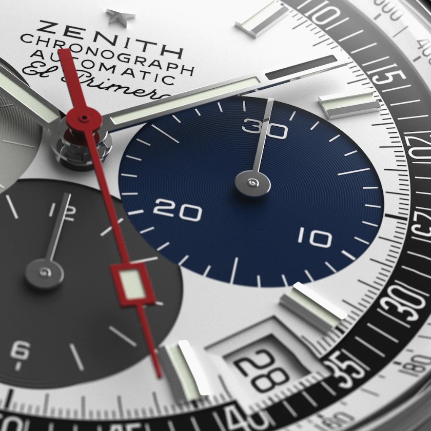 ゼニス"クロノマスター"の特徴：トーン使いを意識した3色クロノグラフ