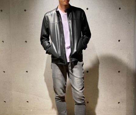 コーデ2：サイズ感に気をつけてコーデ