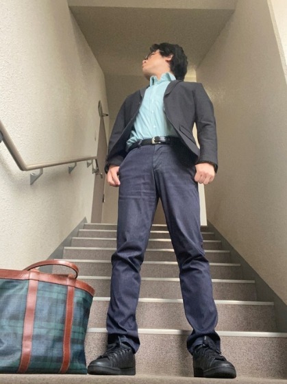 ジャケパン✕スニーカー③adidas