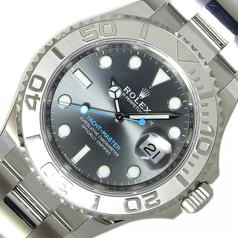 ロレックス"ヨットマスター・ロレジウム"の買取価格を比較！