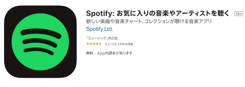 AppleWatchのミュージックアプリ：Spotifyの基本情報