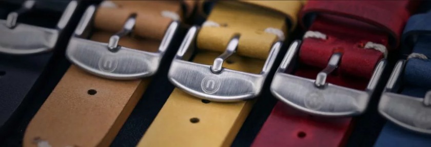 ベルト素材を替えておしゃれに