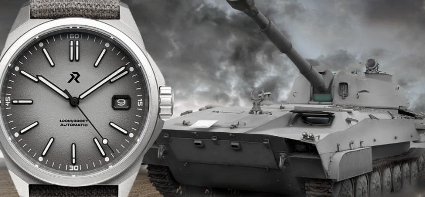 ②戦車にインスパイアされた男らしいデザイン