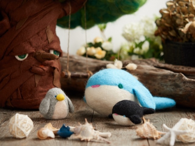 ①自然の大切さ・素晴らしさを伝えるクジラデザイン