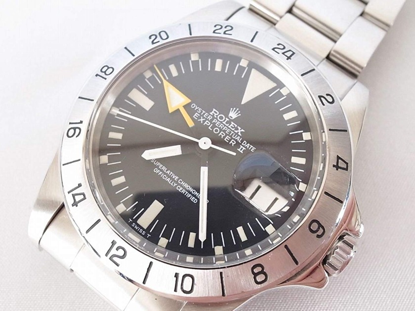 ロレックス エクスプローラー2×中古市場はにぎやか