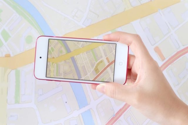 純正アプリ「マップ」