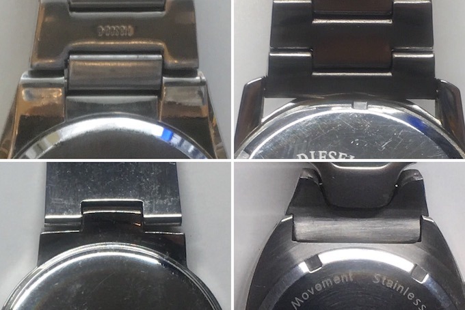 隙間がなく手バネ棒が見えない