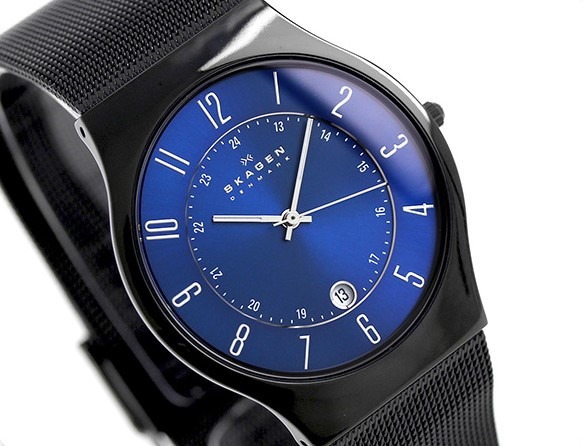 スカーゲンの腕時計：GRENEN Titanium 233XLTTN