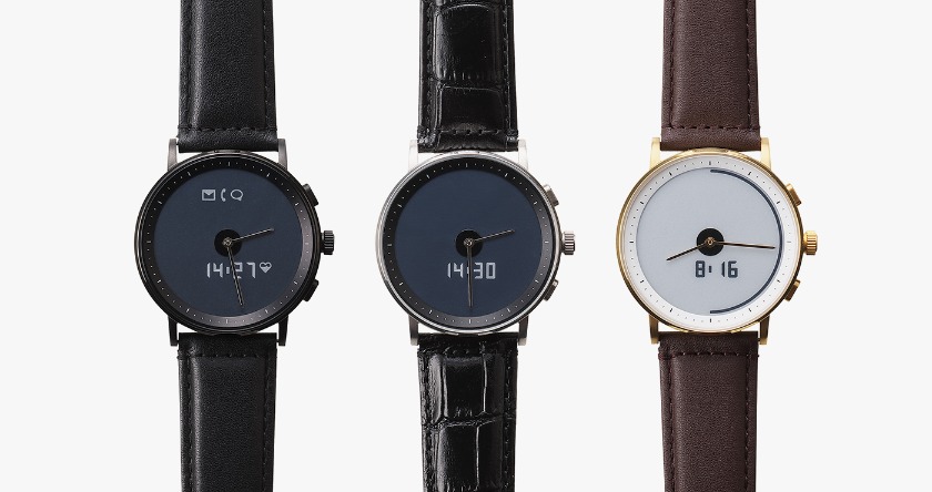 シックな3色展開