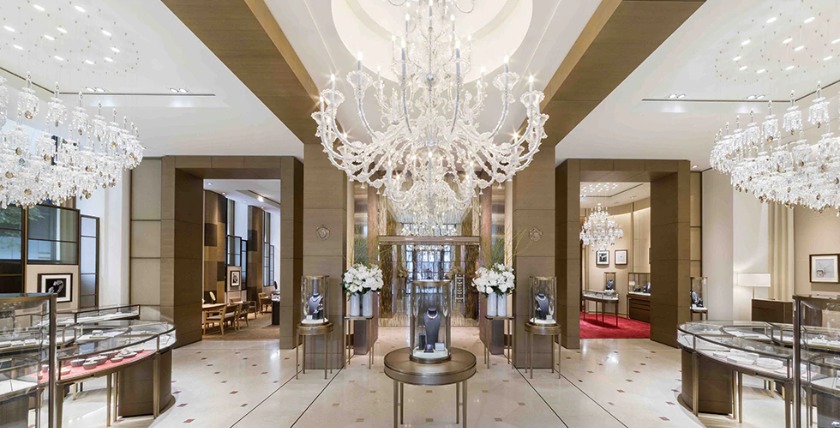 銀座の時計店：カルティエ