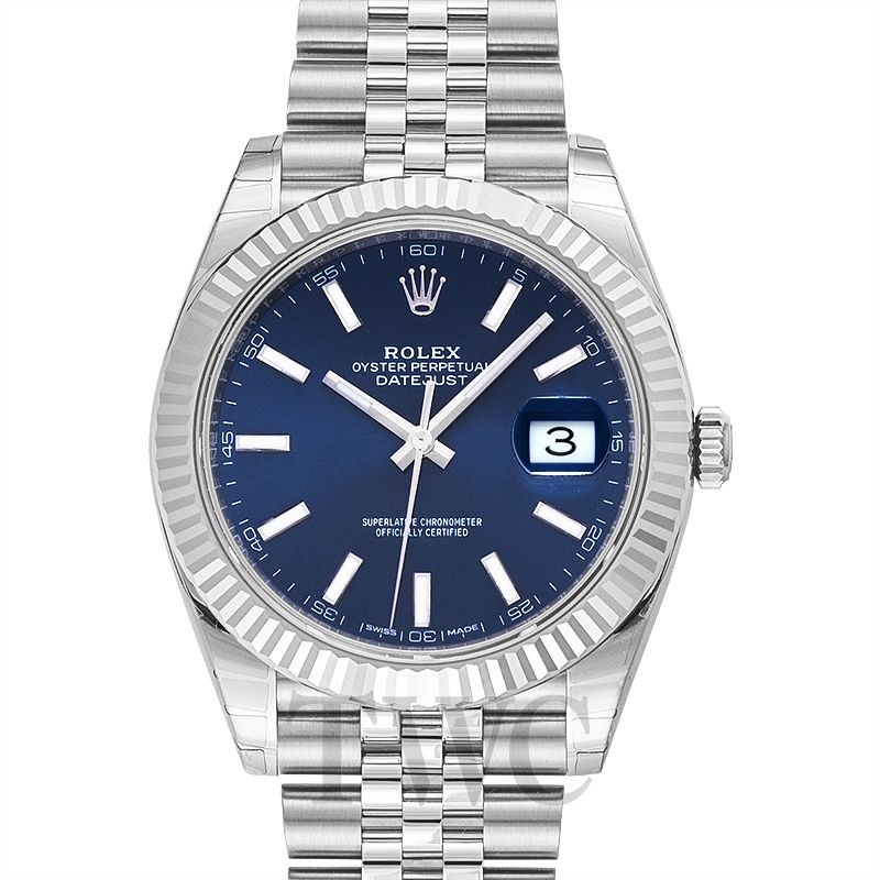 ロレックスデイトジャスト41　Ref.126334ブルー