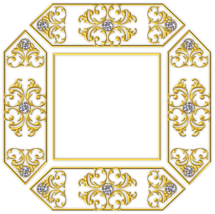 ミドルケースが八角形